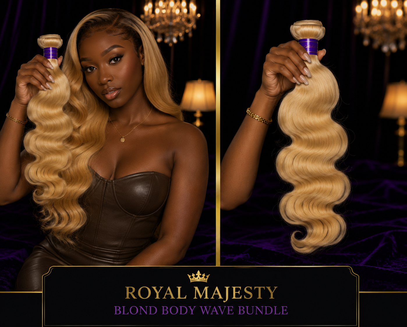 Royal Majesty Blond body Wave Bundle