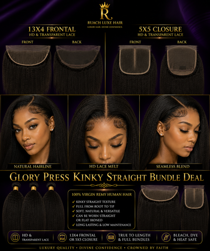 Glory Press Kinky Straight Bundle Deal