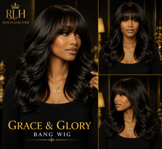 Grace & Glory Ready Bang Wig