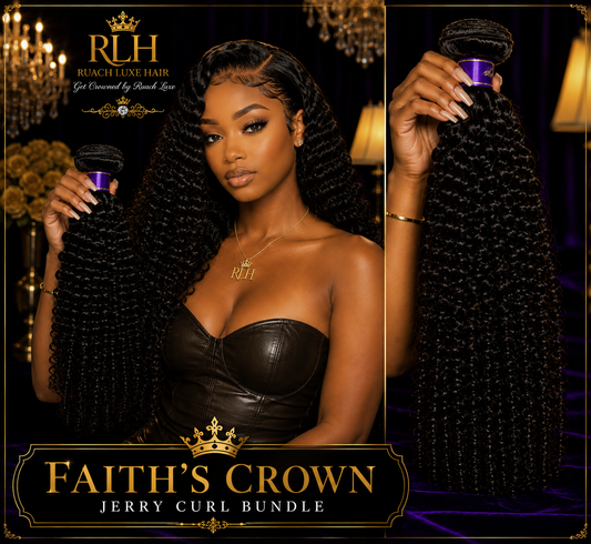 Faith's Crown Jerry Curl Bundles