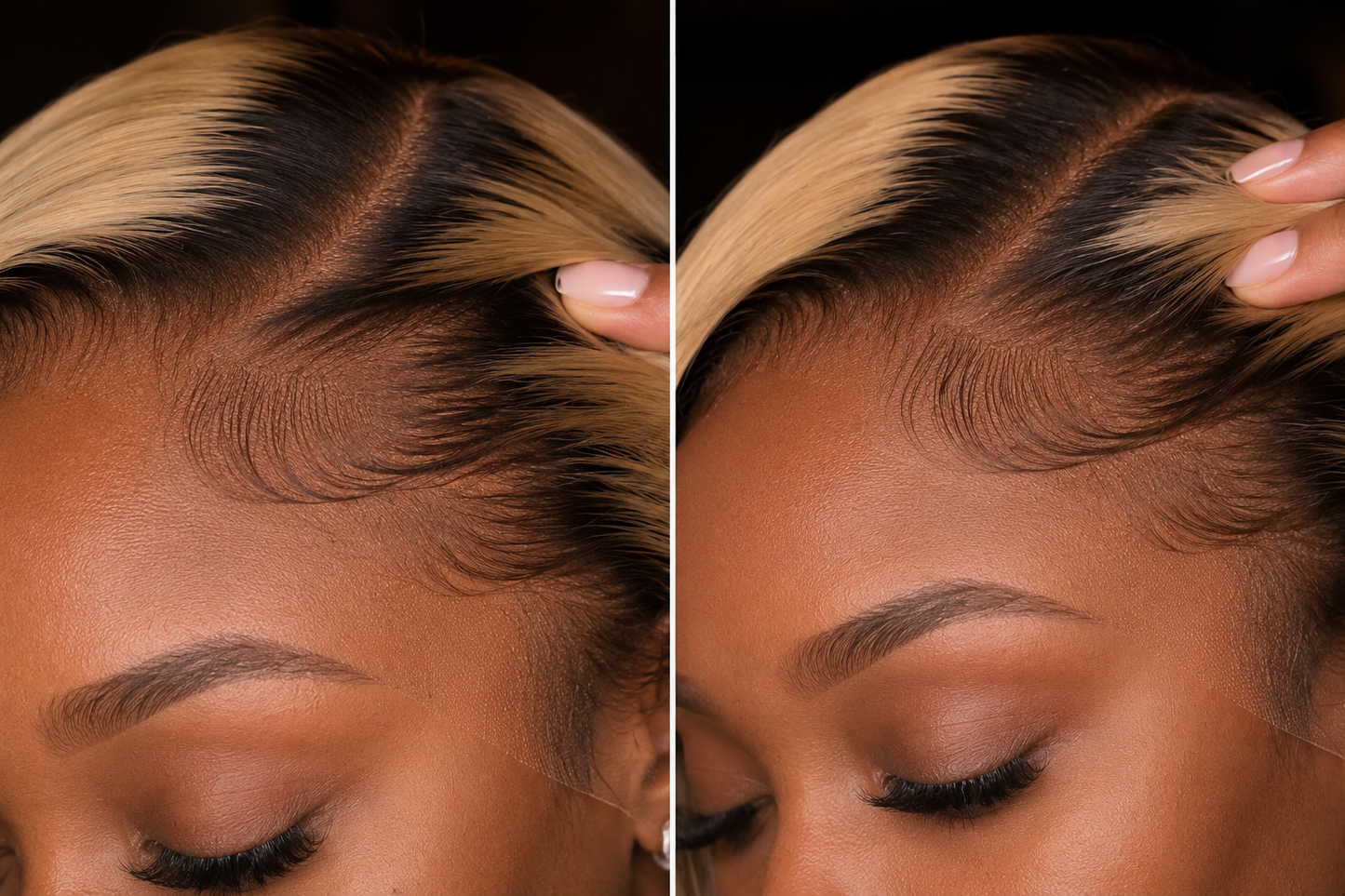 Luxury Faith Blond Straight Bob Wig