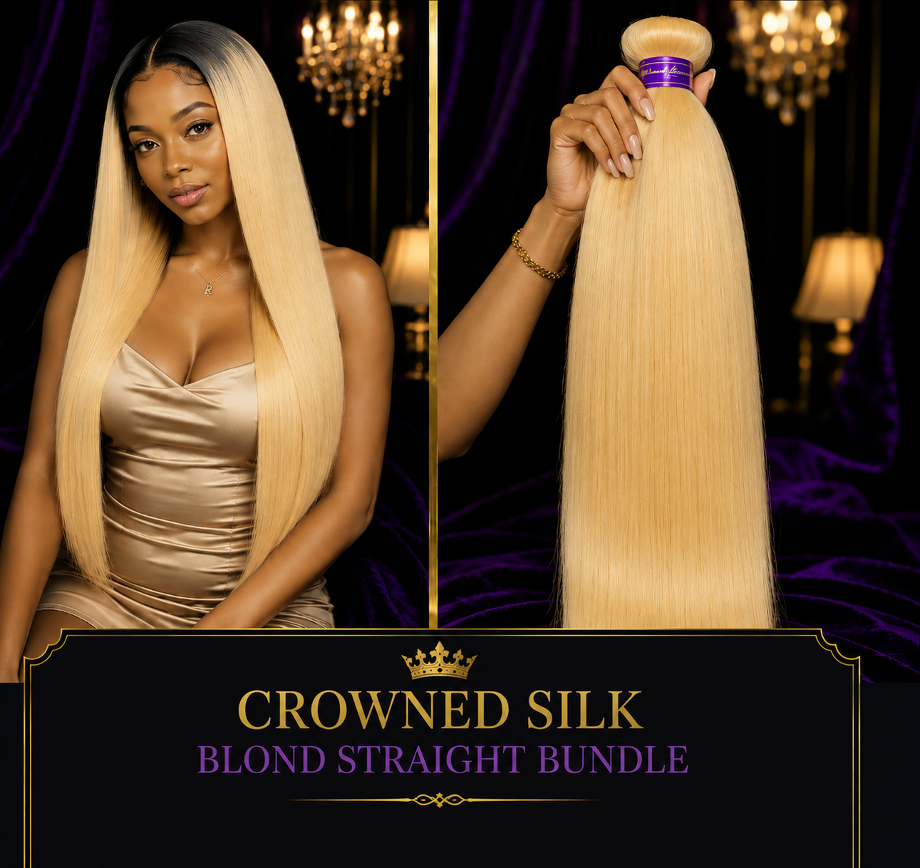 Crowned Silk Straight Bundle