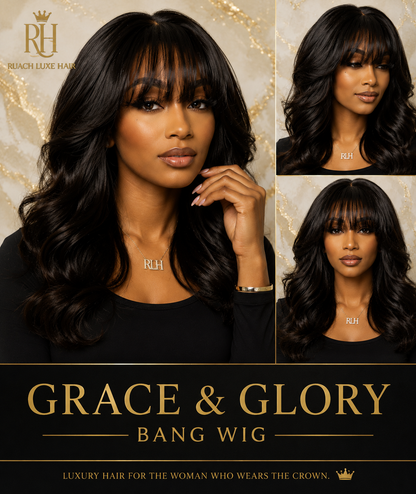 Grace & Glory Ready Bang Wig
