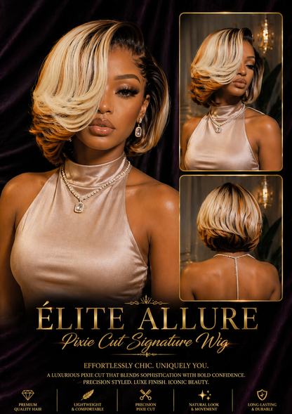 Elite Allure Pixie Cut Signature Wig