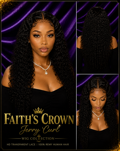 Faith's Crown Jerry Curl Wig