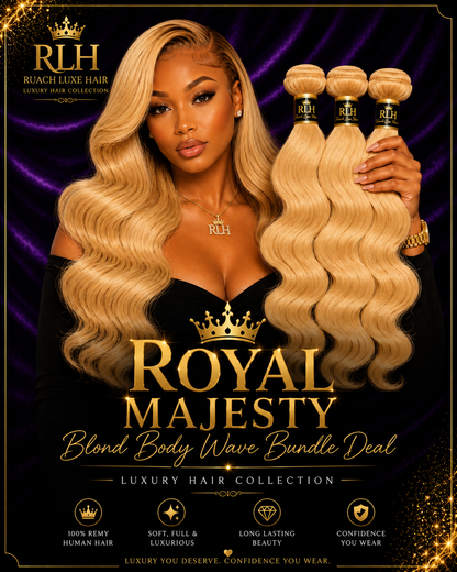 Royal Majesty Blond body Wave Bundle Deal