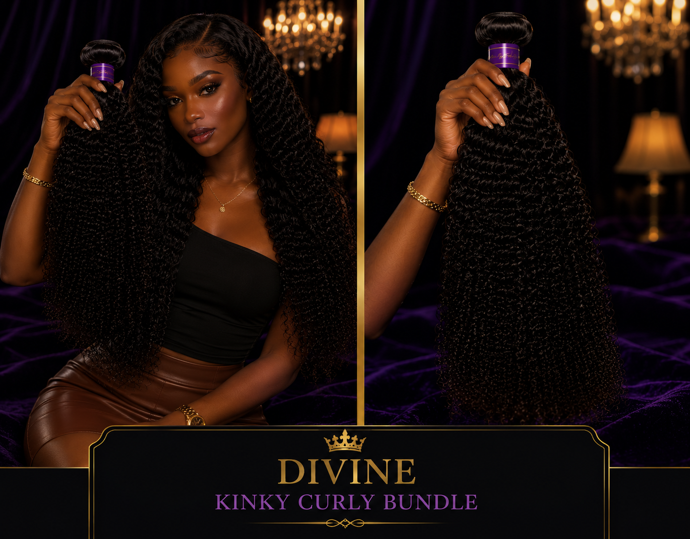Divine Kinky curly Bundle